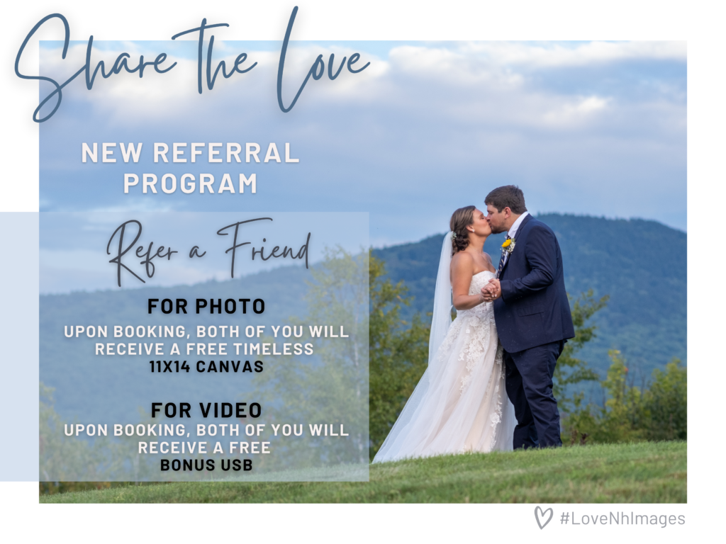 Share the Love - New Referral Program at NH Images Photography + Video 